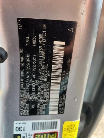 Photo 14 from auction – 2015 TOYOTA SIENNA SPO with VIN 5TDXK3DC2FS678950