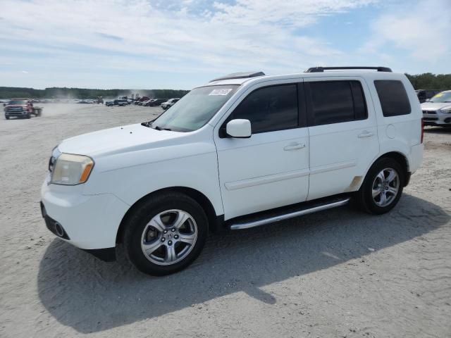 HONDA PILOT EXLN 2012 with VIN 5FNYF3H74CB005180 - Photo from auction