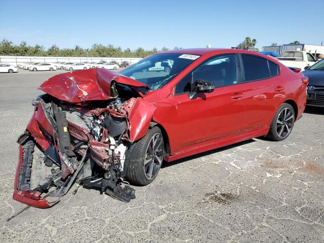 SUBARU IMPREZA SP 2022 with VIN 4S3GKAL64N3601707 - Photo from auction