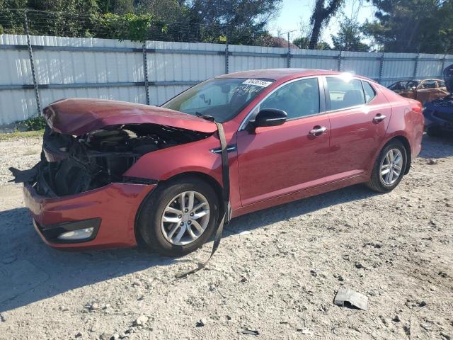 KIA OPTIMA LX 2013 with VIN 5XXGM4A70DG187220 - Photo from auction