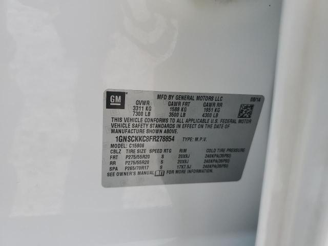 Photo 14 from auction – 2015 CHEVROLET SUBURBAN C with VIN 1GNSCKKC8FR278854