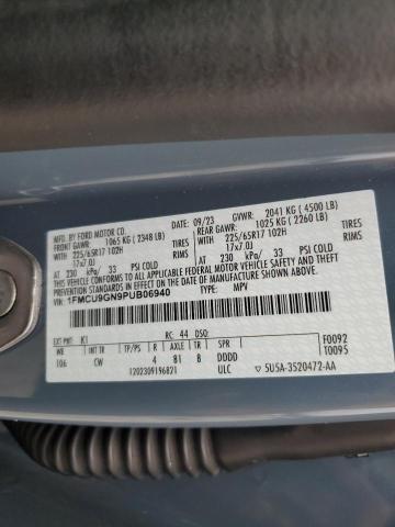 Photo 14 from auction – 2023 FORD ESCAPE ACT with VIN 1FMCU9GN9PUB06940