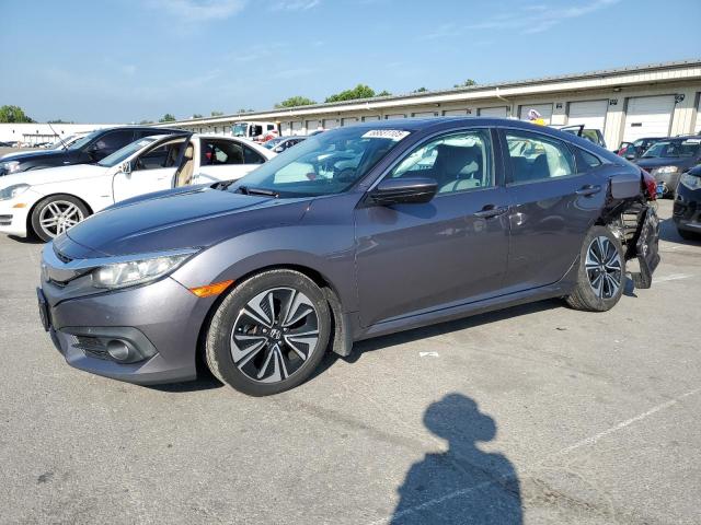HONDA CIVIC EX 2017 with VIN 19XFC1F37HE004669 - Photo from auction