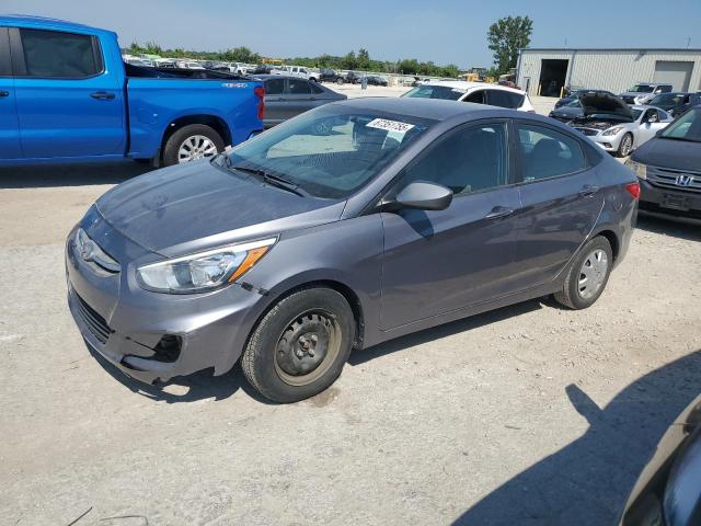 HYUNDAI ACCENT SE 2017 with VIN KMHCT4AE7HU306537 - Photo from auction