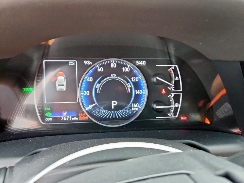 Photo 9 from auction – 2024 LEXUS ES 300H BA with VIN 58AFA1C19RU050312