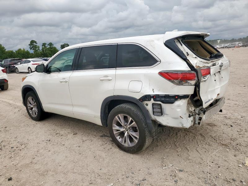 Photo 2 from auction – 2016 TOYOTA HIGHLANDER with VIN 5TDZKRFH6GS126678