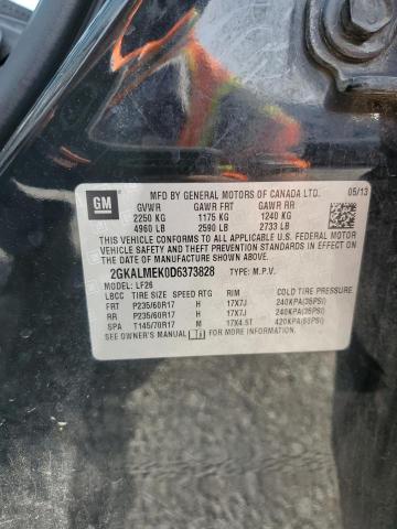 Photo 14 from auction – 2013 GMC TERRAIN SL with VIN 2GKALMEK0D6373828