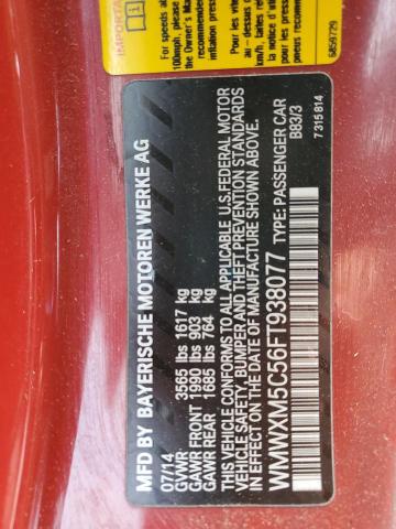 Photo 14 from auction – 2015 MINI COOPER with VIN WMWXM5C56FT938077