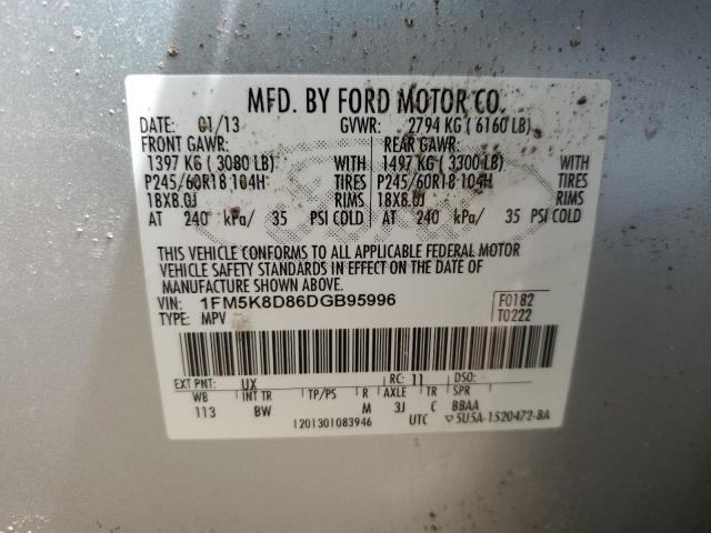 Фото 14 с аукциона – 2013 FORD EXPLORER X с VIN 1FM5K8D86DGB95996