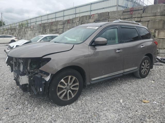 NISSAN PATHFINDER S 2013 with VIN 5N1AR2MN0DC624585 - Photo from auction