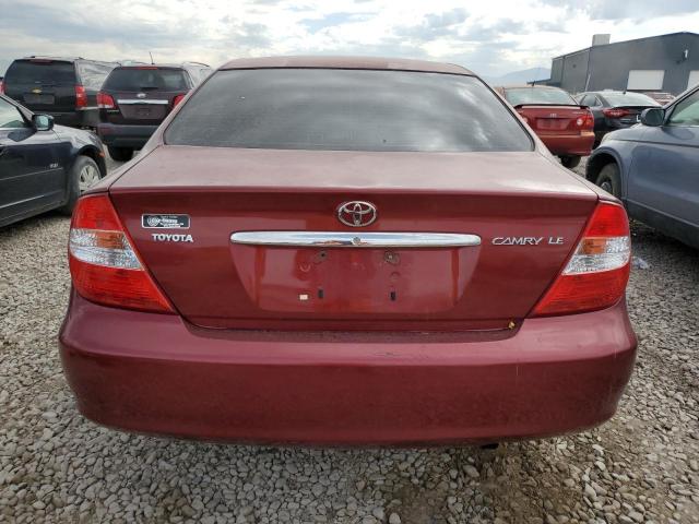 Photo 6 from auction – 2003 TOYOTA CAMRY LE with VIN JTDBE32KX30195359