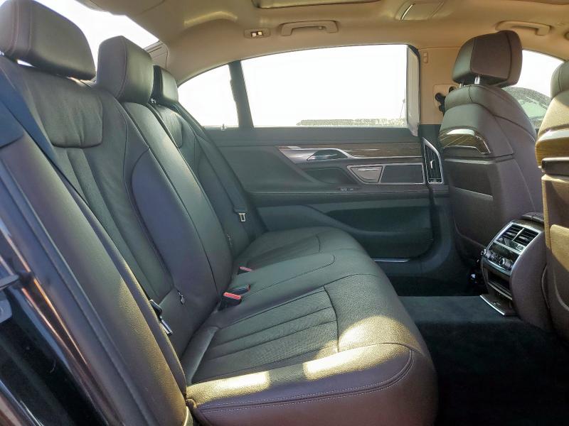 Photo 10 from auction – 2016 BMW 740 I with VIN WBA7E2C56GG504652
