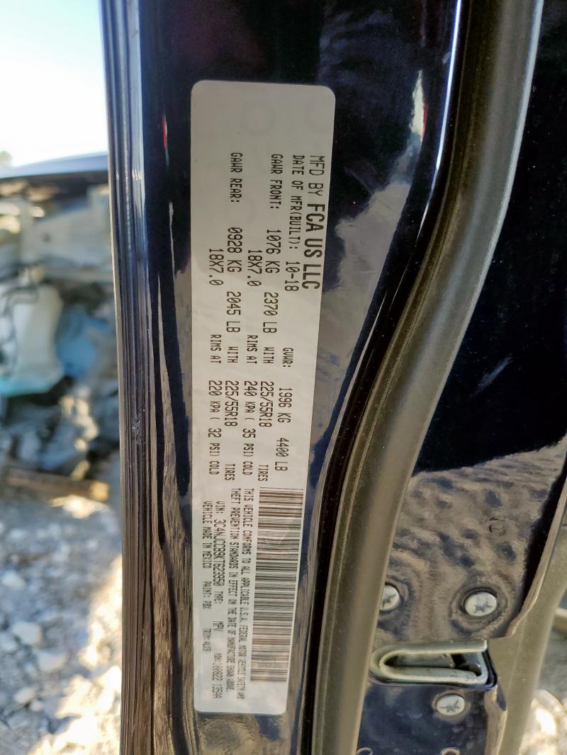 Photo 14 from auction – 2019 JEEP COMPASS LI with VIN 3C4NJCCB9KT623950