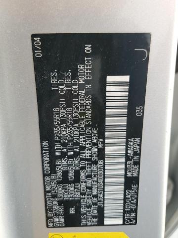 Photo 14 from auction – 2004 LEXUS RX 330 with VIN JTJGA31U340030708
