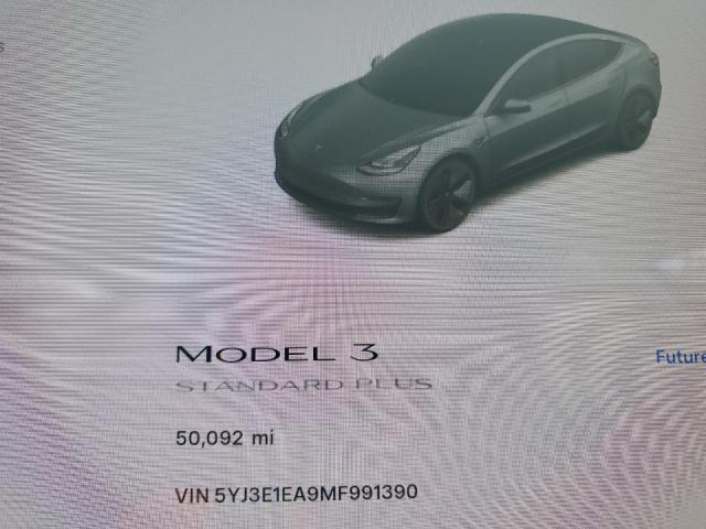Photo 9 from auction – 2021 TESLA MODEL 3 with VIN 5YJ3E1EA9MF991390