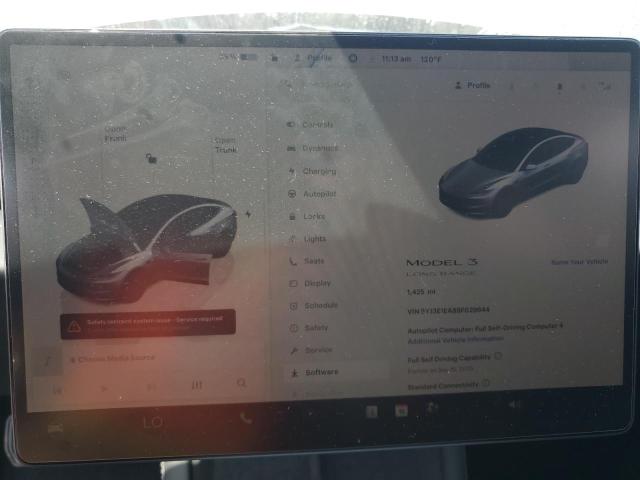 Photo 9 from auction – 2025 TESLA MODEL 3 with VIN 5YJ3E1EA8SF029644