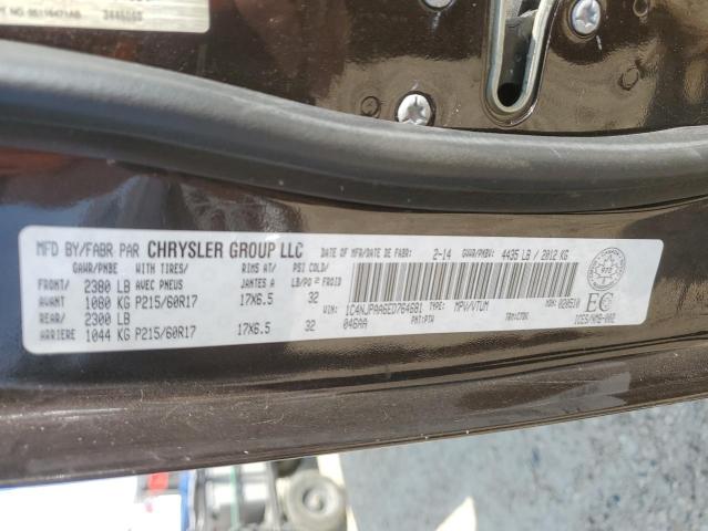 Photo 14 from auction – 2014 JEEP PATRIOT with VIN 1C4NJPAA6ED764681