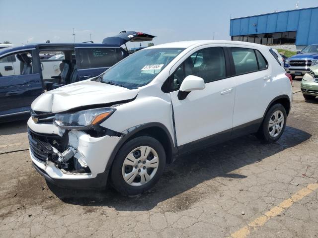 CHEVROLET TRAX LS 2017 with VIN 3GNCJKSB2HL282412 - Photo from auction