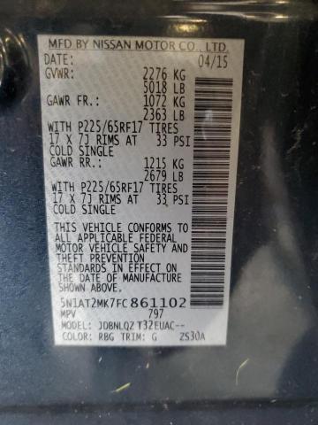 Photo 14 from auction – 2015 NISS ROGUE S with VIN 5N1AT2MK7FC861102
