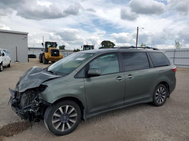 TOYOTA SIENNA XLE 2020 with VIN 5TDDZ3DC7LS236398 - Photo from auction
