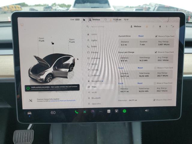 Photo 9 from auction – 2022 TESLA MODEL Y with VIN 7SAYGDEE2NF423359