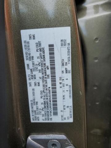 Photo 14 from auction – 2013 FORD ESCAPE SE with VIN 1FMCU0GX4DUD35874