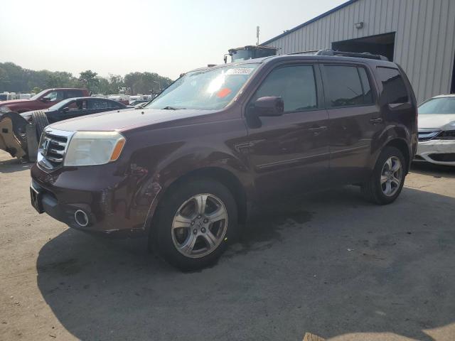 HONDA PILOT EXL 2013 with VIN 5FNYF4H55DB015092 - Photo from auction