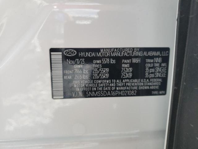 Photo 14 from auction – 2023 HYUNDAI SANTA FE L with VIN 5NMS5DA16PH021082