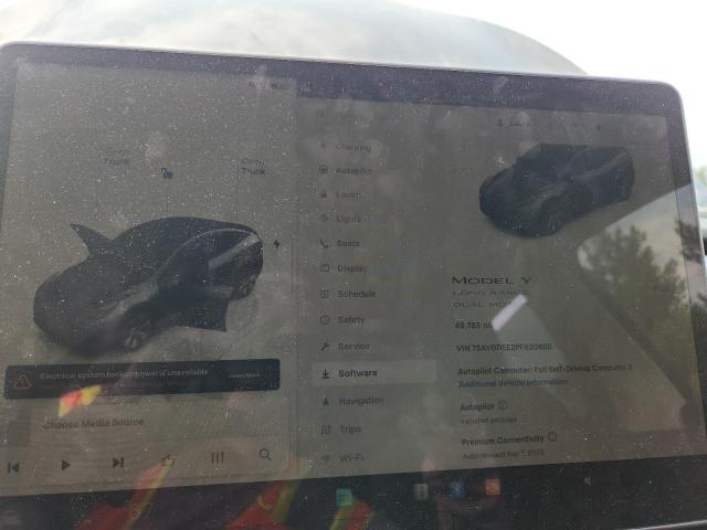 Photo 9 from auction – 2023 TESLA MODEL Y with VIN 7SAYGDEE2PF620888
