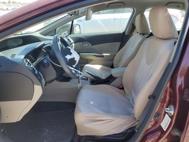 Photo 7 from auction – 2013 HONDA CIVIC LX with VIN 19XFB2F55DE291000