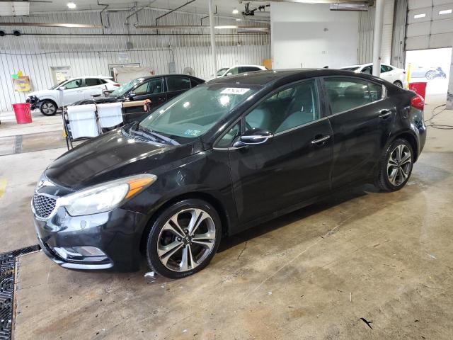 KIA FORTE EX 2014 with VIN KNAFX4A85E5138495 - Photo from auction