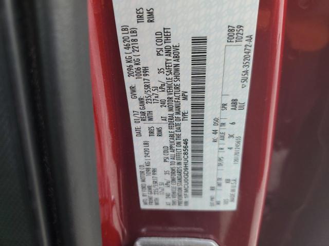 Photo 14 from auction – 2017 FORD ESCAPE SE with VIN 1FMCU0GD9HUC85646