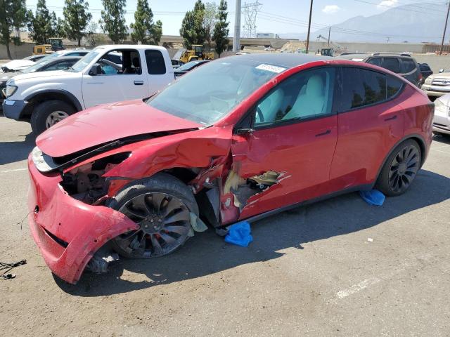 TESLA MODEL Y 2022 with VIN 7SAYGDEF7NF343659 - Photo from auction