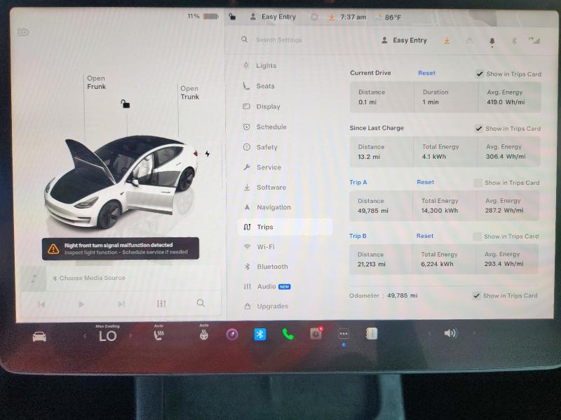 Photo 9 from auction – 2022 TESLA MODEL 3 with VIN 5YJ3E1EB0NF166459