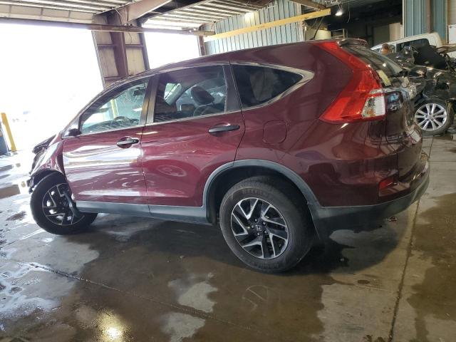 Photo 2 from auction – 2016 HONDA CR-V SE with VIN 5J6RM4H49GL072991