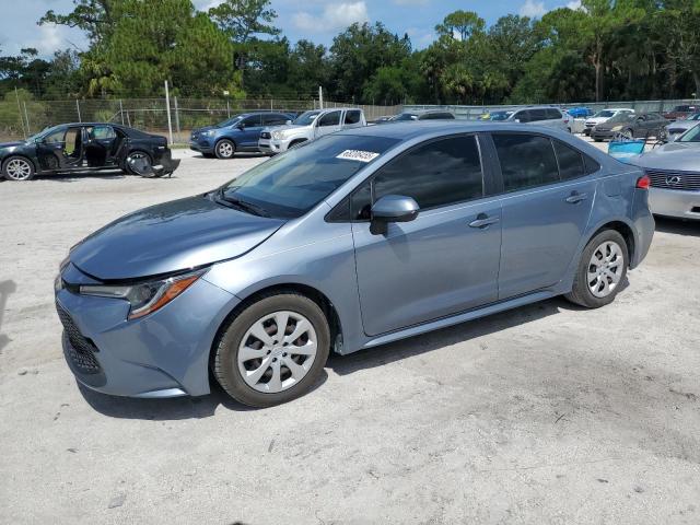 TOYOTA COROLLA LE 2021 with VIN JTDEPMAE4MJ185060 - Photo from auction