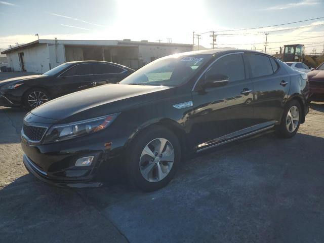 KIA OPTIMA HYB 2015 with VIN KNAGM4AD0F5085555 - Photo from auction