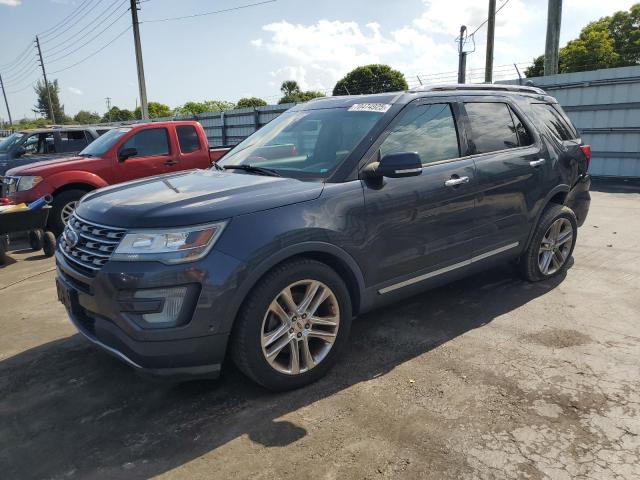 FORD EXPLORER L 2017 with VIN 1FM5K7FH0HGA07809 - Photo from auction