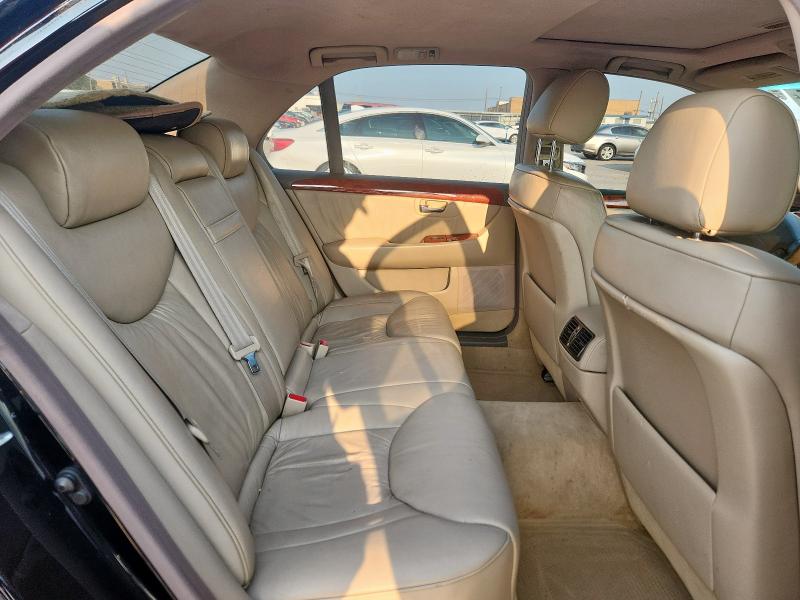 Photo 10 from auction – 2002 LEXUS LS 430 with VIN JTHBN30F620063038