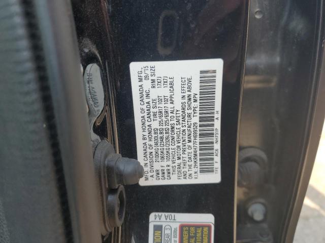Photo 14 from auction – 2015 HONDA CR-V EXL with VIN 2HKRM4H77FH699529