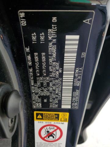 Photo 14 from auction – 2016 TOYOTA HIGHLANDER with VIN 5TDJKRFHXGS259750