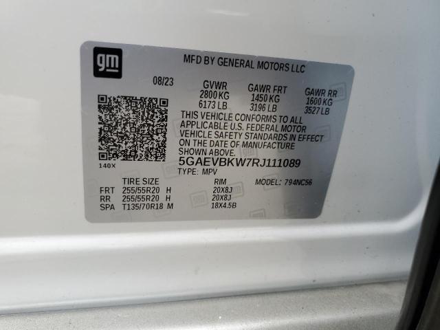 Photo 14 from auction – 2024 BUICK ENCLAVE PR with VIN 5GAEVBKW7RJ111089