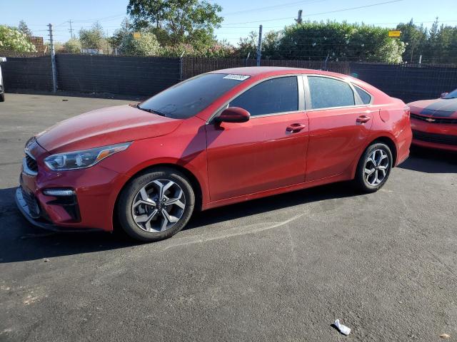 KIA FORTE FE 2020 with VIN 3KPF24AD6LE217206 - Photo from auction