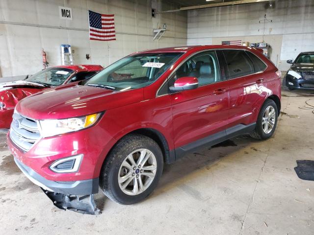 FORD EDGE SEL 2015 with VIN 2FMTK4J83FBB20350 - Photo from auction