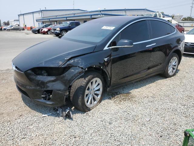 TESLA MODEL X 2017 with VIN 5YJXCDE24HF076826 - Photo from auction