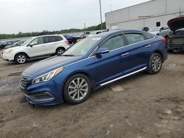HYUNDAI SONATA SPO 2017 with VIN 5NPE34AF3HH457925 - Photo from auction