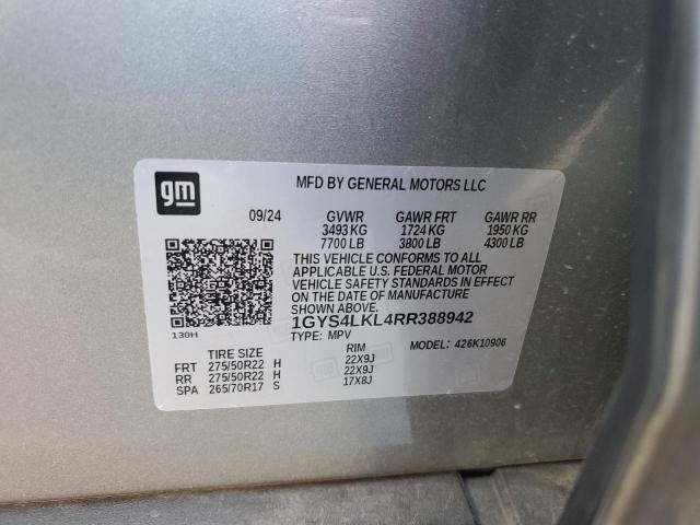 Фото 14 с аукциона – 2024 CADILLAC ESCALADE E с VIN 1GYS4LKL4RR388942