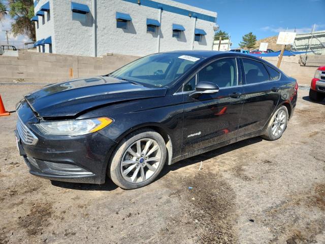 FORD FUSION SE 2017 with VIN 3FA6P0LU4HR400634 - Photo from auction