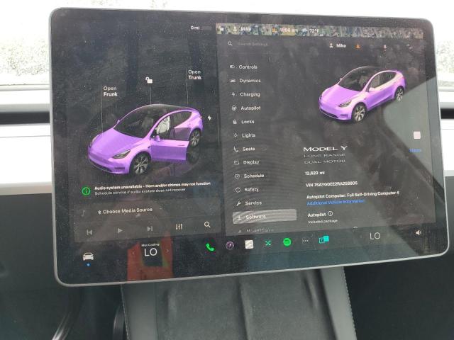 Photo 9 from auction – 2024 TESLA MODEL Y with VIN 7SAYGDEE2RA258805