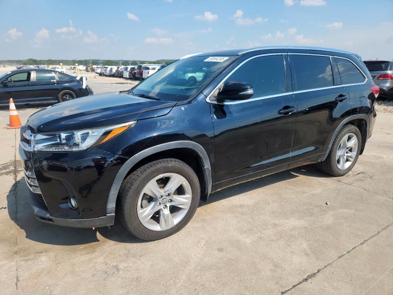 TOYOTA HIGHLANDER 2018 with VIN 5TDDZRFH1JS864210 - Photo from auction